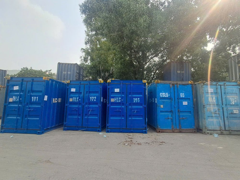 Toàn cảnh bãi container Hải Lưu Depot Vũng Tàu